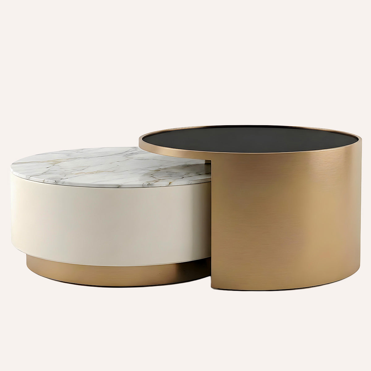 Modern Round Marble Coffee Table