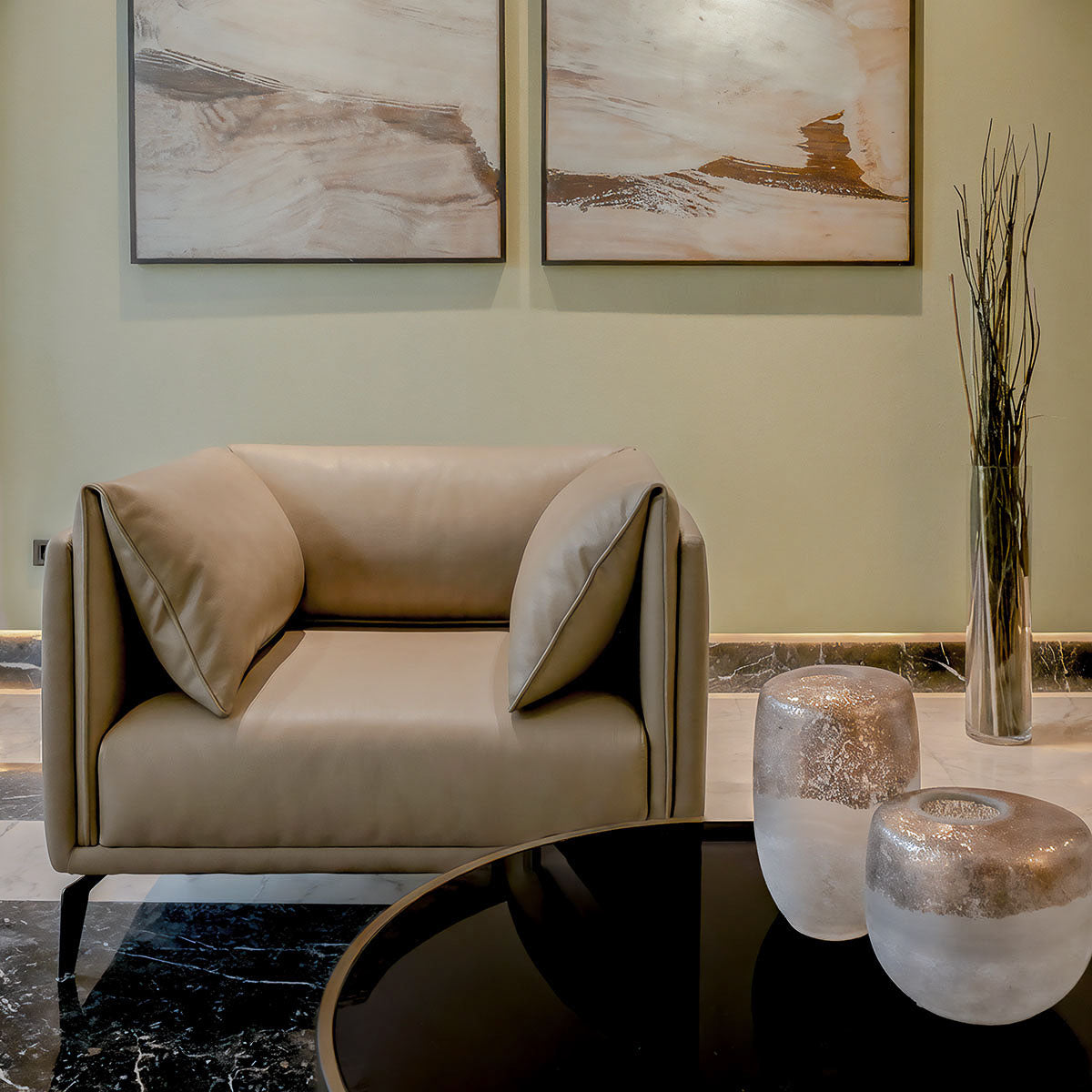 Elegant Leather Chair
