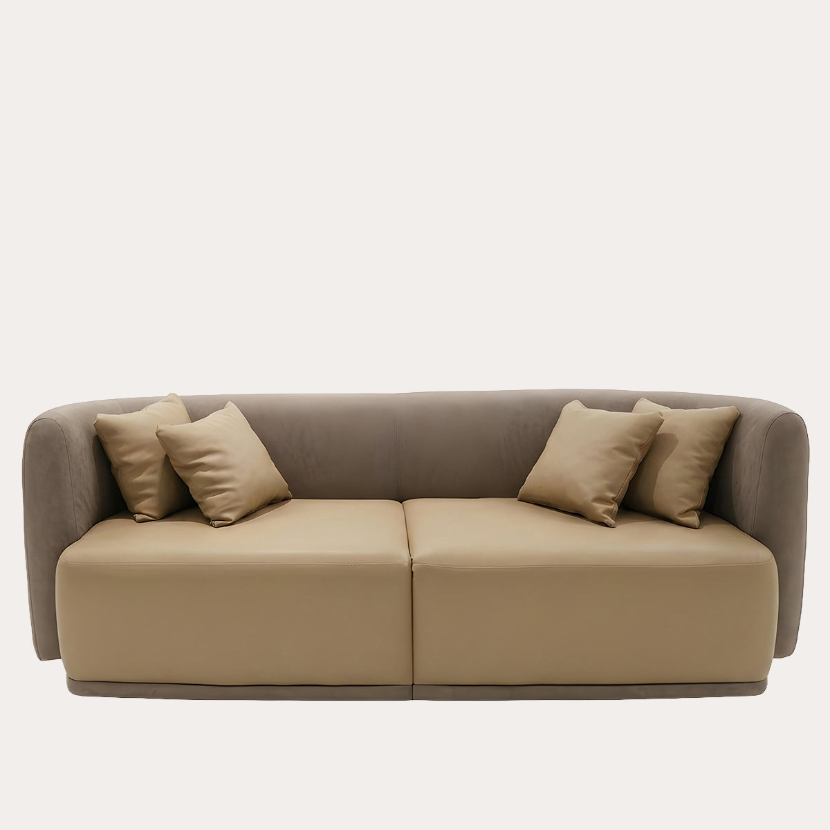 Elegant Leather Couch