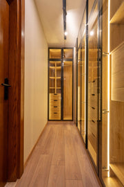 Modern Glass Dressing Room