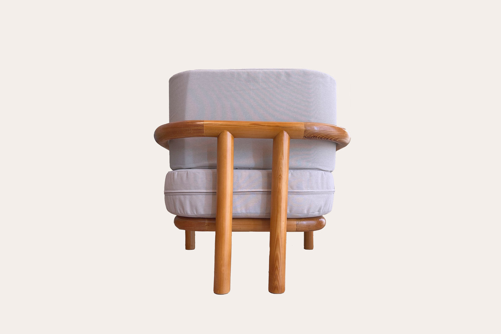 Simple Modern Beige Chair