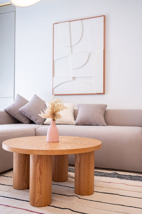 Oak Wooden Coffee Table