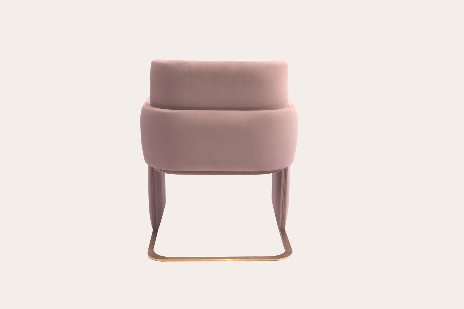 Grey Velvet Modern Chair